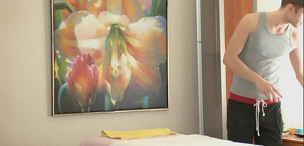  Slender girl gently touched, massaged and fucked